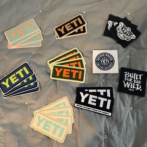 Lot of 25 Yeti Stickers